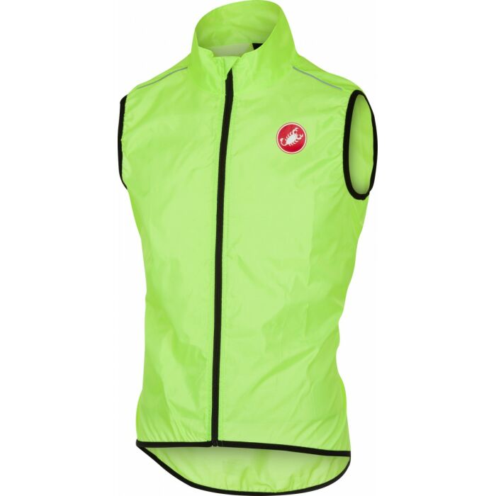 Castelli Squadra Vest-Yellow Fluo