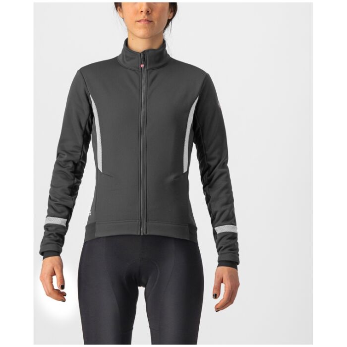 Castelli DINAMICA 2 JACKET LIGHT BLACK/WHITE REFLEX