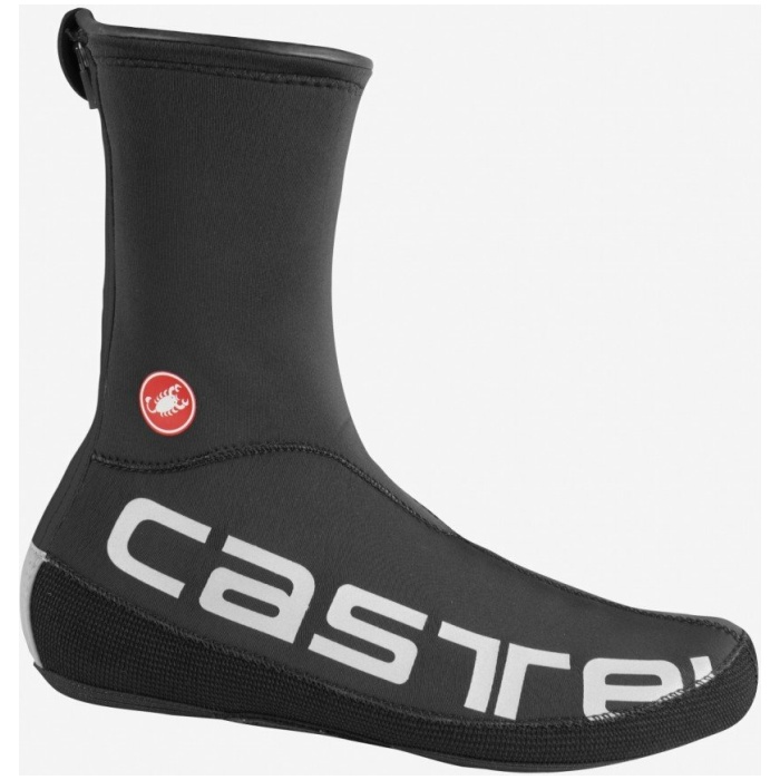 Castelli Diluvio Ul Shoecover BLACK/SILVER REFLEX - Afbeelding 3