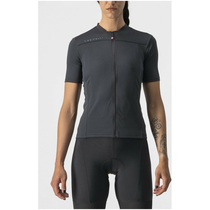 Castelli Anima 3 Jersey-Light Black/Red dames - Afbeelding 3