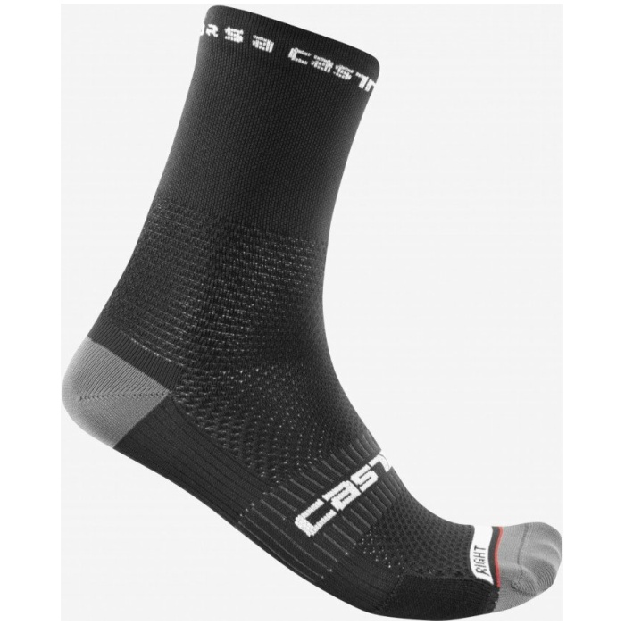 Castelli Rosso Corsa Pro 15 Sock BLACK