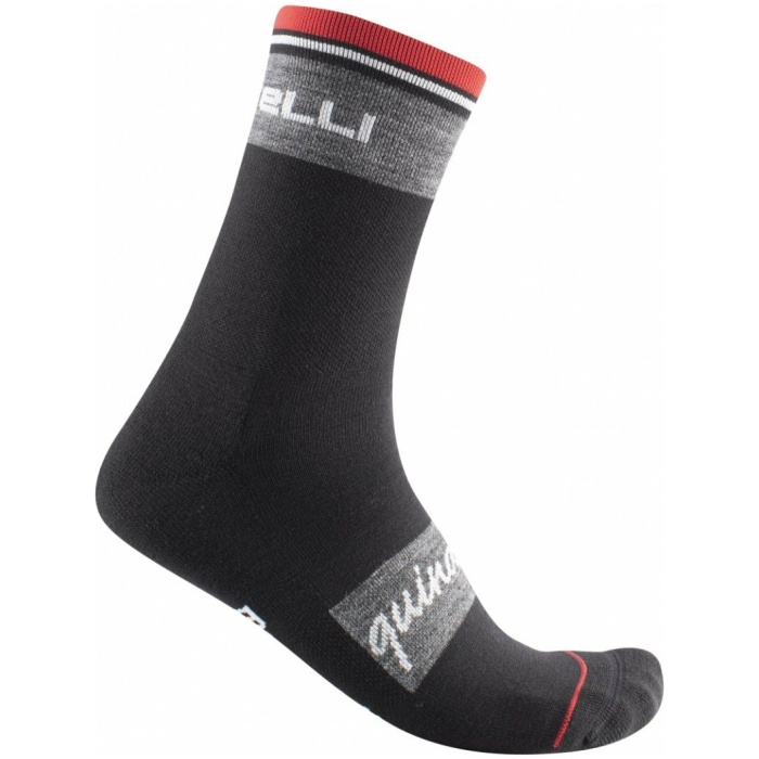 Castelli QUINDICI SOFT MERINO SOCK BLACK - Afbeelding 3